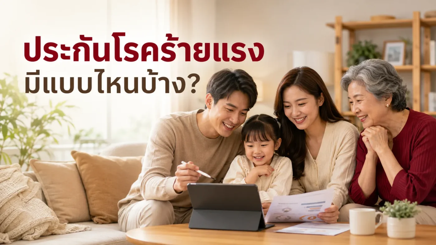 ประกันโรคร้ายแรงมีแบบไหนบ้าง